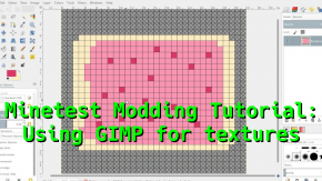 Using gimp for Minetest textures